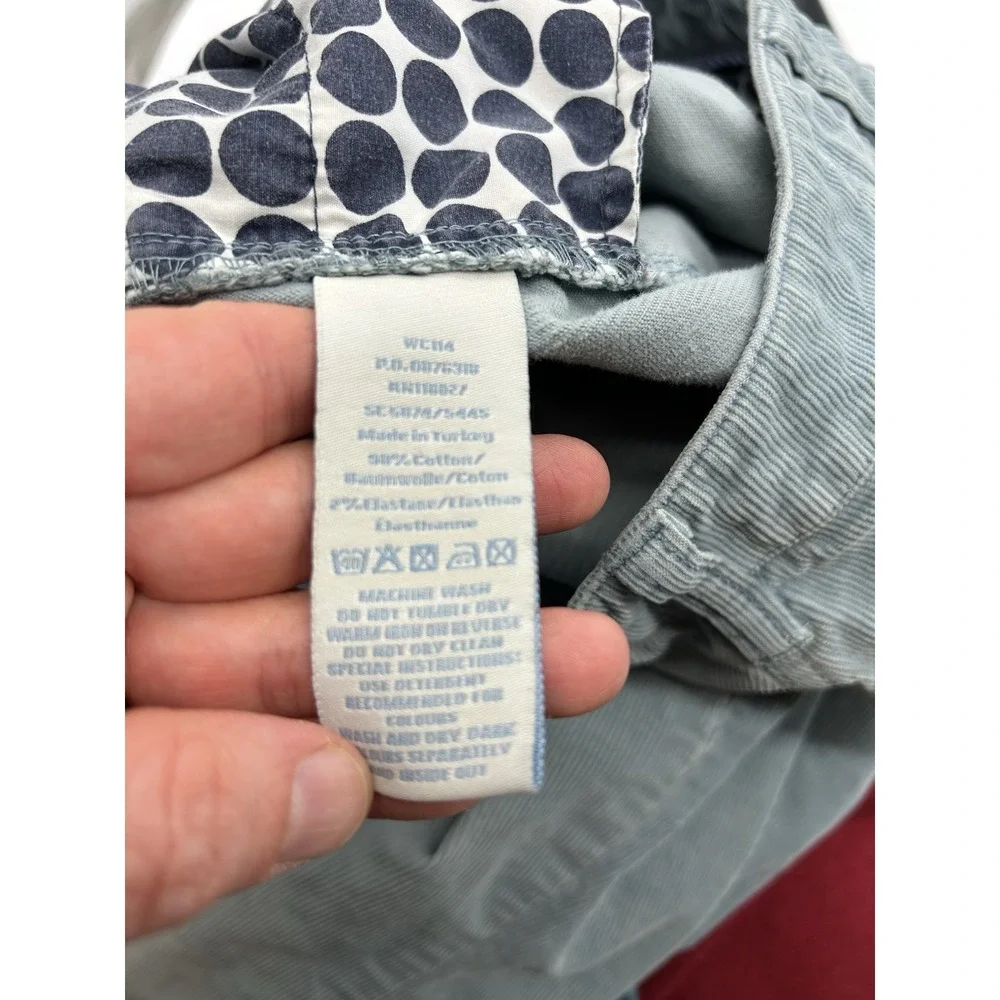 Boden Corduroy Jeans Light Blue Women Petite Size‎ 2
